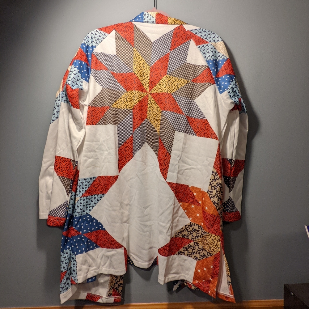 Faux Quilted Jacket
